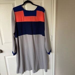 Eloquii color lock long sleeve sheath dress